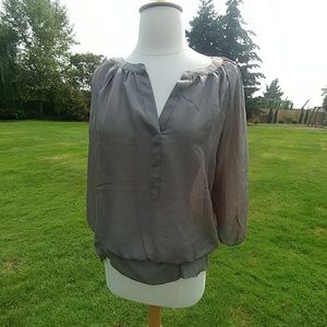 Loft olive green shirt Size Small